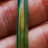 grøn blå titanium aura krystal