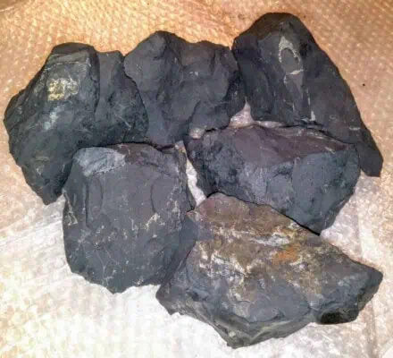 Shungit russinsk den magiske sten over 1200 gr