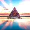 Ametyst orgon pyramide