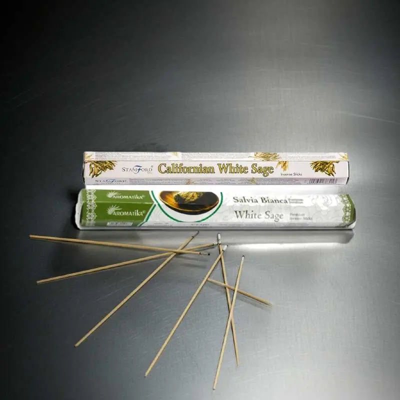 Aromatica & Stamford Californian White Sage hvid salvie røgelsespinde