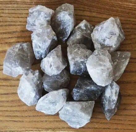 Røgkvarts rå Indien