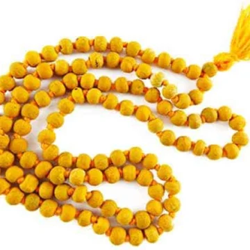 Haldi Mala (Gurkemeje) 108 + 1 Perle