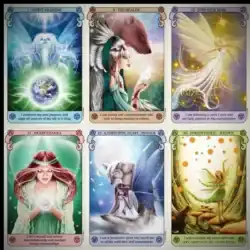 Sjælens Transformation et udsnit af rakelkort