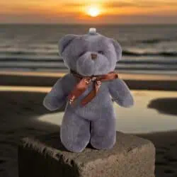 bekymringsdukke grå