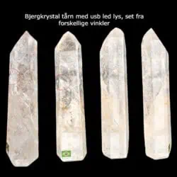 bjergkrystal tårn 1957 gram set fra forskellige sider2