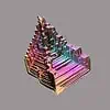 Regnbue Bismuth krystal 68 gr 4,6 cm
