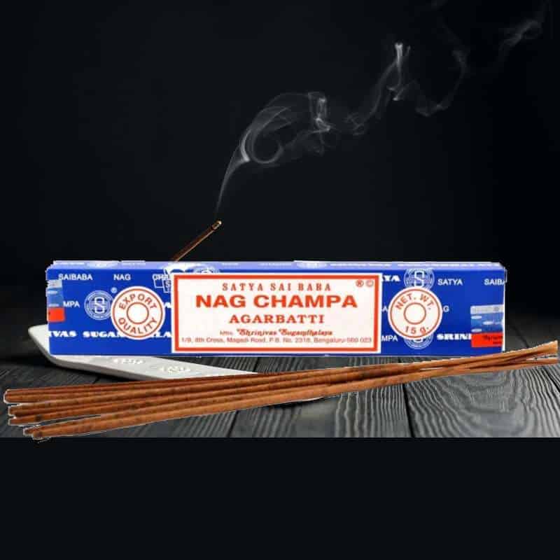 3 Packs Origional Satya Sai Baba Nag Champa Incense Sticks Joss Insense Review - Indian Hindu Gods