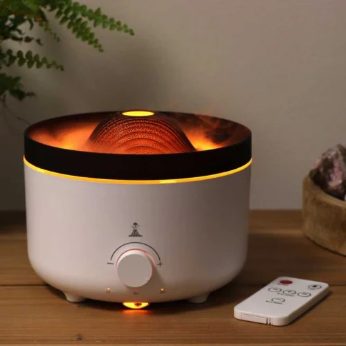 Large Volcano Effect Aroma Diffuser med fjernbetjening 1