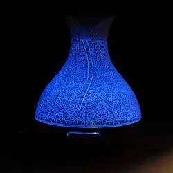 Palma Aroma Diffuser blåt led lys