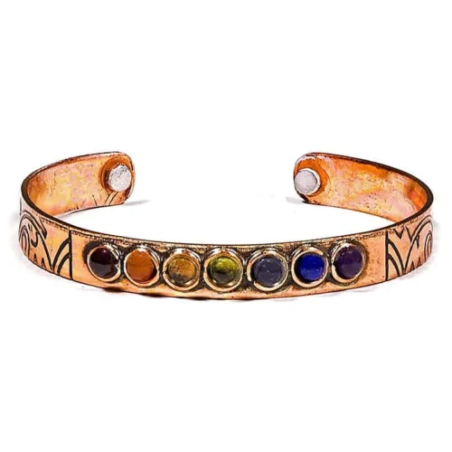 armbånd med chakra sten