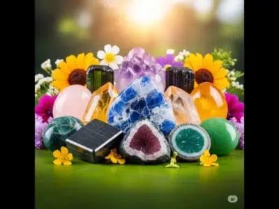 sten og krystaller til sommerferien