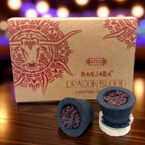 Dragons Blood Resin røgelseskopper naturlig harpiks og trækul