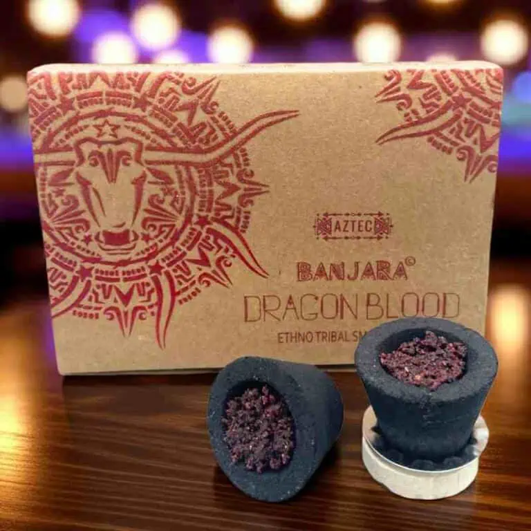Dragons Blood Resin røgelseskopper naturlig harpiks og trækul