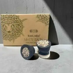 Hvid salvie resin kopper husrensning