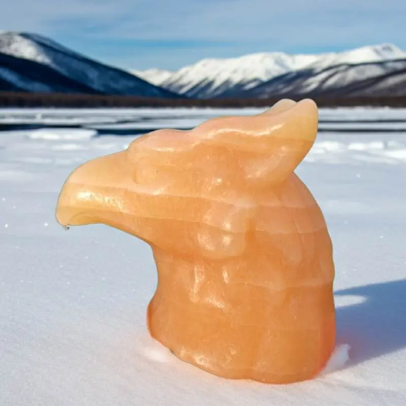 Orange Calcit ørn