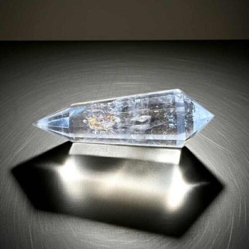 Vogel Inspireret bjergkrystal 12 sidet ca 8,9 cm