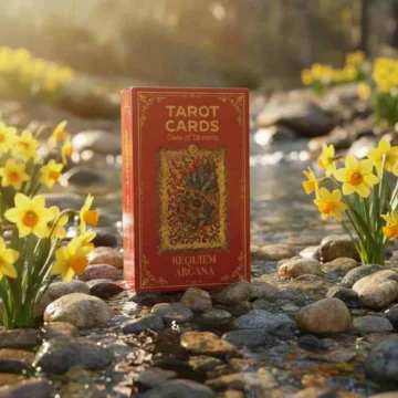 Requiem Arcana tarotkort med guidebog