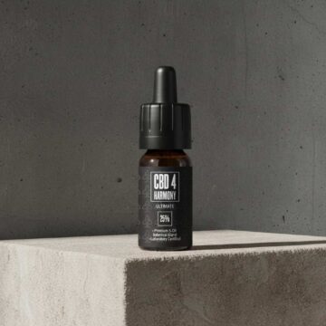 Cbd4harmony 10ml 25D cbd, med pipette flaske med plante ekstrakter
