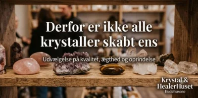 Derfor er ikke alle krystaller skabt ens, sådan vælger vi vores sten