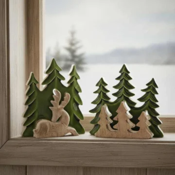 dekorationer Stag in the Forrest